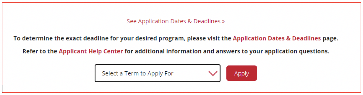 Sample Term Selection Interface