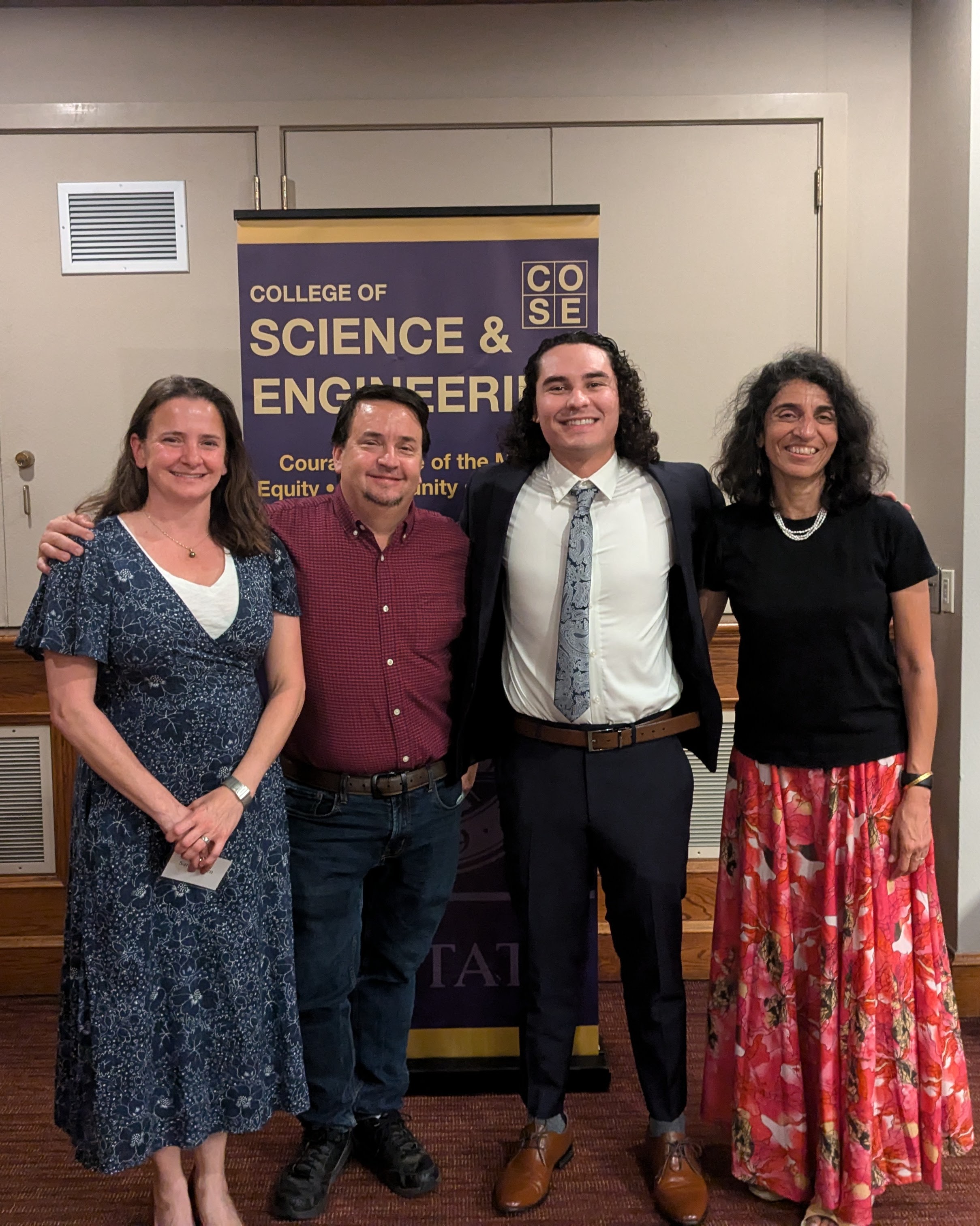 Josh and Sarah Green with Kevin Varos and Deepika Ahuja  